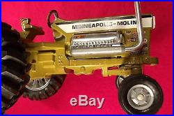 70s 116 USA Ertl MINNEAPOLIS MOLINE Mighty Minnie SUPER ROD PULLING Tractor
