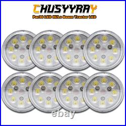 8x Par 36 LED Work Light Hi-Lo For Minneapolis Moline TRACTOR G1000 Vista, G1050