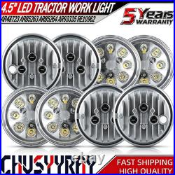 8x Par 36 LED Work Light Hi-Lo For Minneapolis Moline TRACTOR G1000 Vista, G1050