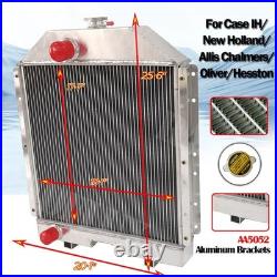 Aluminum Cooling Radiator Fits Case IH/New Holland/Oliver/Allis Chalmers/Hesston