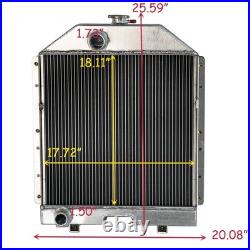 Aluminum Cooling Radiator Fits Case IH/New Holland/Oliver/Allis Chalmers/Hesston