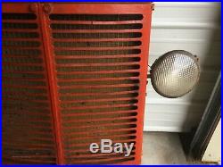 Antique Minneapolis Moline Farm Tractor Grille WithHeadlights
