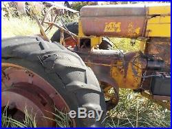 Antique Minneapolis Moline parts tractor