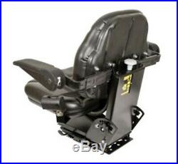 BBS108BL New Big Boy Seat with Armrest Black For Case-IH Tractors