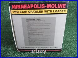 Brand New SpecCast Minneapolis-Moline 1/16 Scale Two Star Crawler Loader Dozer