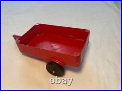 C1940-50s Diecast Minneapolis Moline Farm Tractor & trailer and seven implements