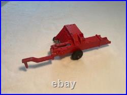 C1940-50s Diecast Minneapolis Moline Farm Tractor & trailer and seven implements