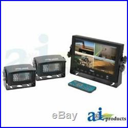 CC7M2CQR Universal CabCAM Video, Quad (7 Digital TFT LCD Monitor and 2 Cameras)