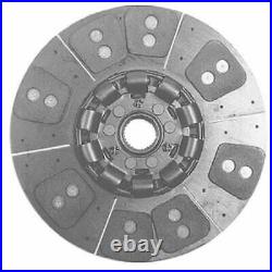 Clutch Disc 8 Pad Compatible with White Oliver Massey Ferguson Allis Chalmers