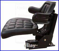 Compatible With John Deere TRACTOR FLIP UP SEAT HEAVY DUTY FULL SUSPENSION MF CA
