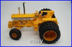 Customized Minneapolis Moline G1000 Tractor with Duals Chrome Stack