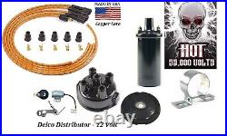 Delco Ignition Tune up kit for Allis Chalmers Motor Grader 12V