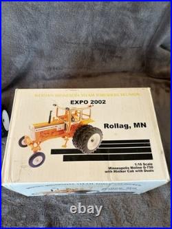 ERTL 2002 Rollag Minneapolis Moline G750 Tractor WithHiniker Cab & Duals 1/16 NIB