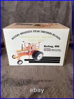 ERTL 2002 Rollag Minneapolis Moline G750 Tractor WithHiniker Cab & Duals 1/16 NIB