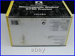 Ertl Minneapolis Moline G 750 Diecast Tractor with Hiniker 1300 Cab by AGCO