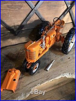 HARVEST HOLLOW HAUNTED HAYRIDE FARM Farmall M H C Tractor Minneapolis Moline Toy