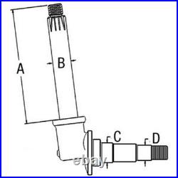 Left or Right Side Spindle 161340A fits White/Oliver/Minneapolis Moline 88 880