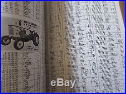 Minneapolis Moline Dealers Master Parts Manual 1971 Brantford Rare Tractors