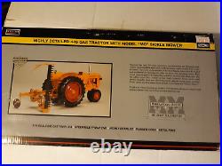 Minneapolis Moline 445 Gas tractor with MO sickle mower 1/16th scale