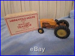 Minneapolis Moline 445 Toy Diecast Tractors Scale Models Farm ONE In BOX