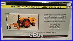 Minneapolis Moline 445 withMO Sickle Mower 1/16 farm tractor replica by SpecCast