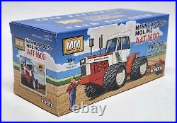 Minneapolis-Moline A4T-1600 Tractor By Ertl 1/64 Scale 2019 Black Chrome Chase