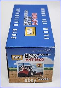 Minneapolis-Moline A4T-1600 Tractor By Ertl 1/64 Scale 2019 Black Chrome Chase