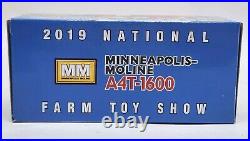 Minneapolis-Moline A4T-1600 Tractor By Ertl 1/64 Scale 2019 Black Chrome Chase