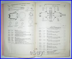 Minneapolis Moline FT (21-32) & FTA Tractor Parts Book Manual VERY GOOD ORIGINAL