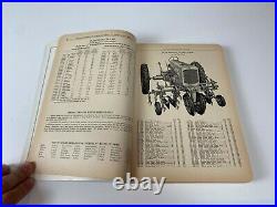 Minneapolis-Moline Farm Tractor Tillage Implements Dealer Parts Catalog 400 page