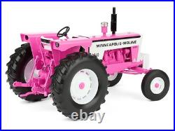 Minneapolis Moline G840 Open Station Wf Tractor Hot Pink 1/16 By Speccast Sct979
