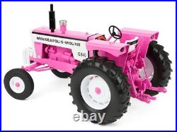 Minneapolis Moline G840 Open Station Wf Tractor Hot Pink 1/16 By Speccast Sct979
