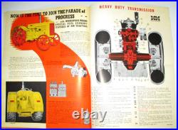 Minneapolis Moline GTA Tractor Sales Brochure Literature Advertising MM 11-41