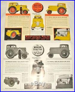Minneapolis Moline Greater Modern Tractor Brochure
