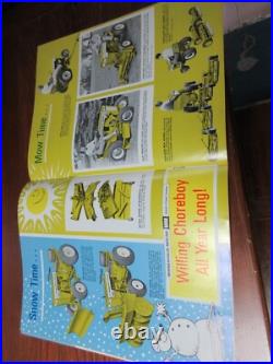 Minneapolis Moline Home Town & Country Tractors Color Brochure 108 & 110 models