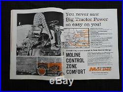 Minneapolis Moline Jet Star 4-star M5 Universal Tractor Catalog Brochure Nice