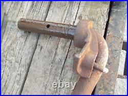 Minneapolis Moline MM Plow rear tail trailing wheel bracket mount