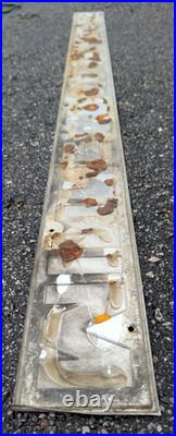 Minneapolis-Moline MM Tin Sign Tractor Emblem Embossed