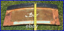 Minneapolis Moline MM Tractor Nose Grille No Emblems As Is