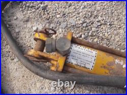 Minneapolis Moline MM tractor ORIGINAL hydraulic lift implement cylinder withhoses