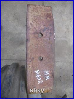 Minneapolis Moline M 602 Rap Around Front Weight Bracket Tractor