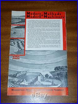 Minneapolis Moline Merchandiser May-June 1945 WWII Magazine Tractors