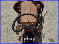 Minneapolis Moline Mocraft Garden Tractor With Front Mount Snow Blower