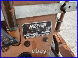 Minneapolis Moline Mocraft Garden Tractor With Front Mount Snow Blower