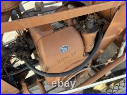 Minneapolis Moline Mocraft Garden Tractor With Front Mount Snow Blower