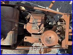 Minneapolis Moline Mocraft Garden Tractor With Front Mount Snow Blower