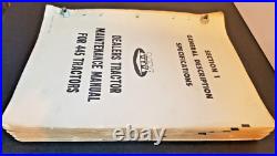 Minneapolis Moline Model 445 Tractors Dealer Maintenance Manual Original