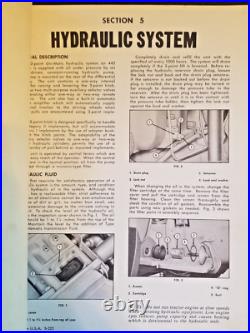 Minneapolis Moline Model 445 Tractors Dealer Maintenance Manual Original