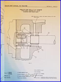 Minneapolis Moline Model 445 Tractors Dealer Maintenance Manual Original