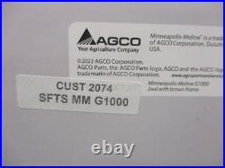 Minneapolis Moline Model G1000 Toy Tractor 2023 Summer Show 1/16 Scale, NIB